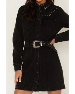 Idyllwind Women's Western Denim Belt Dress -Ladies Western Cowboy 2000380705 001 P3