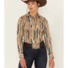 Rock & Roll Denim Southwestern Print Long Sleeve Snap Stretch Western Shirt 1 Rock & Roll Denim Southwestern Print Long Sleeve Snap Stretch Western Shirt -Ladies Western Cowboy 2000381064 200 P1