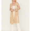 Shyanne Women's Macrame Fringe Vest 1 Shyanne Women's Macrame Fringe Vest -Ladies Western Cowboy 2000382831 251 P1