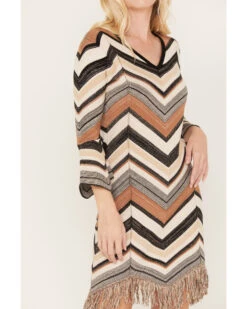 Shyanne Women's Zig Zag Fringe Sweater Dress 8 Shyanne Women's Zig Zag Fringe Sweater Dress -Ladies Western Cowboy 2000382860 251 P3