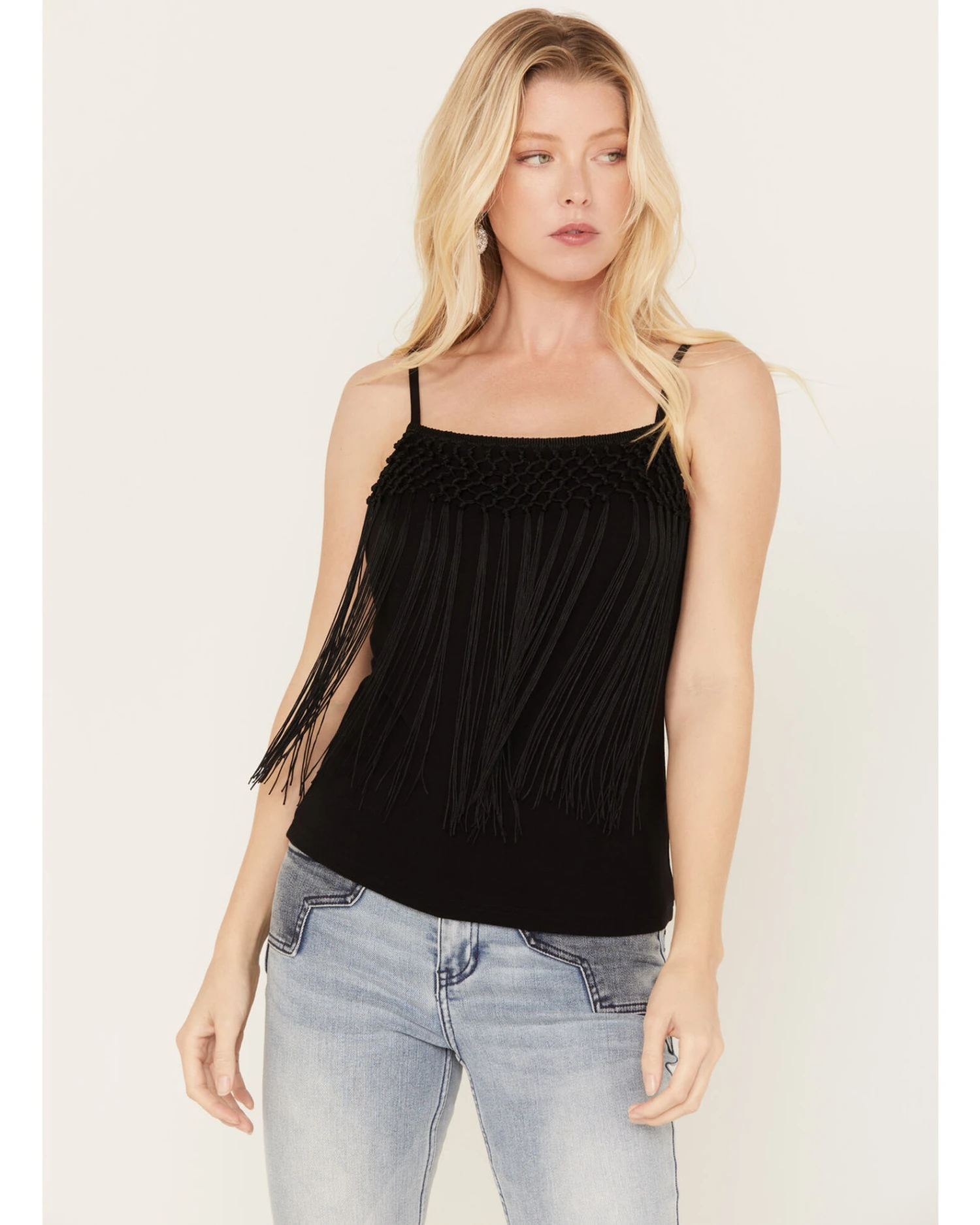 Idyllwind Women's Damara Dancing Fringe Tank Top 3 Idyllwind Women's Damara Dancing Fringe Tank Top