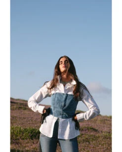 Wrangler Women's Denim Bustier 