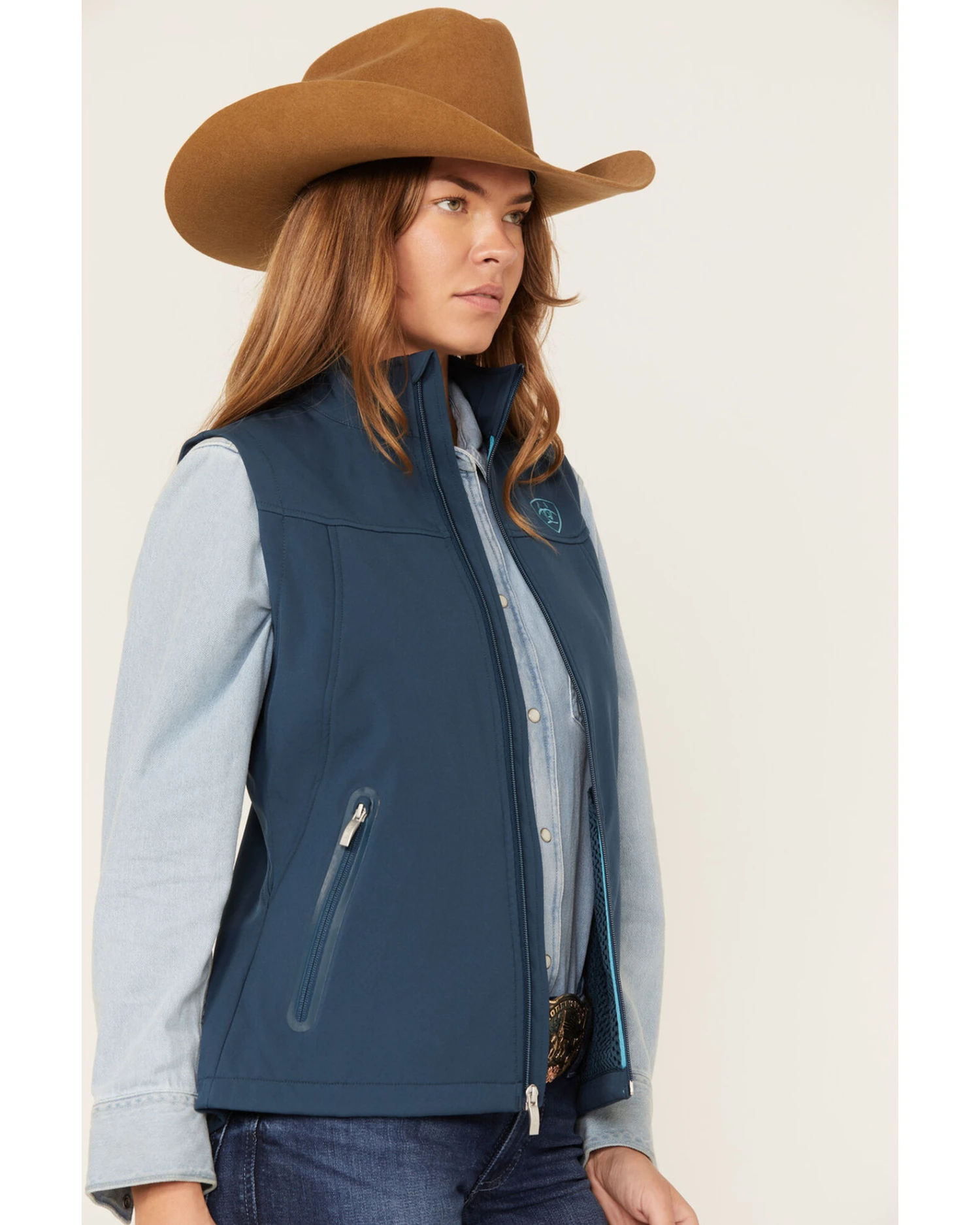 Ariat Women's New Team Softshell Vest 4 Ariat Women's New Team Softshell Vest - Image 2