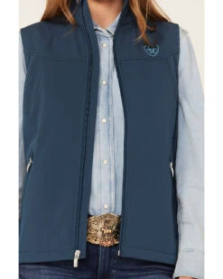 Ariat Women's New Team Softshell Vest 8 Ariat Women's New Team Softshell Vest -Ladies Western Cowboy 2000384682 443 P3