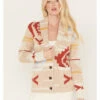 Pendleton Women's Multicolored Print Taos Graphic Cardigan  -Ladies Western Cowboy 2000384696 110 P1