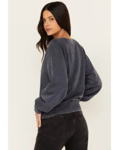 Cleo + Wolf Women's Liberty Park Fleece Pullover  -Ladies Western Cowboy 2000386290 410 P4