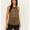 Cleo + Wolf Women's Take It Easy Racer Back Tank