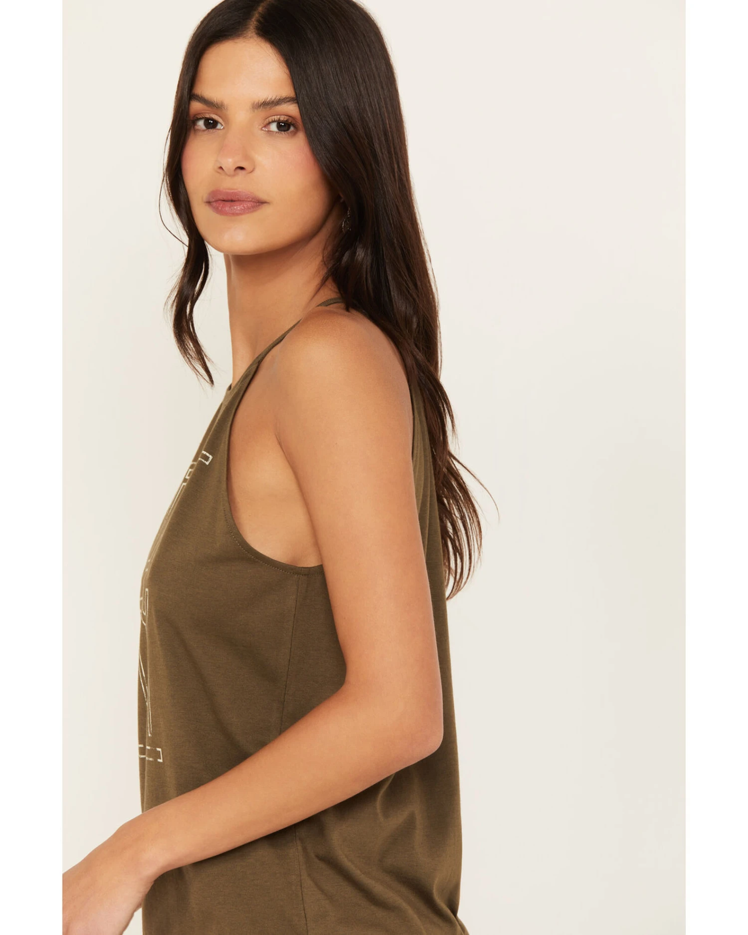 Cleo + Wolf Women's Take It Easy Racer Back Tank 4 Cleo + Wolf Women's Take It Easy Racer Back Tank - Image 2