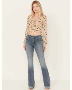 Idyllwind Women's Beasley Gypsy High Rise Western Yoke Stretch Bootcut Jeans