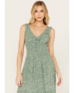 Patrons Of Peace Women's Smocked Waist Lennox Dress -Ladies Western Cowboy 2000387546 300 P2