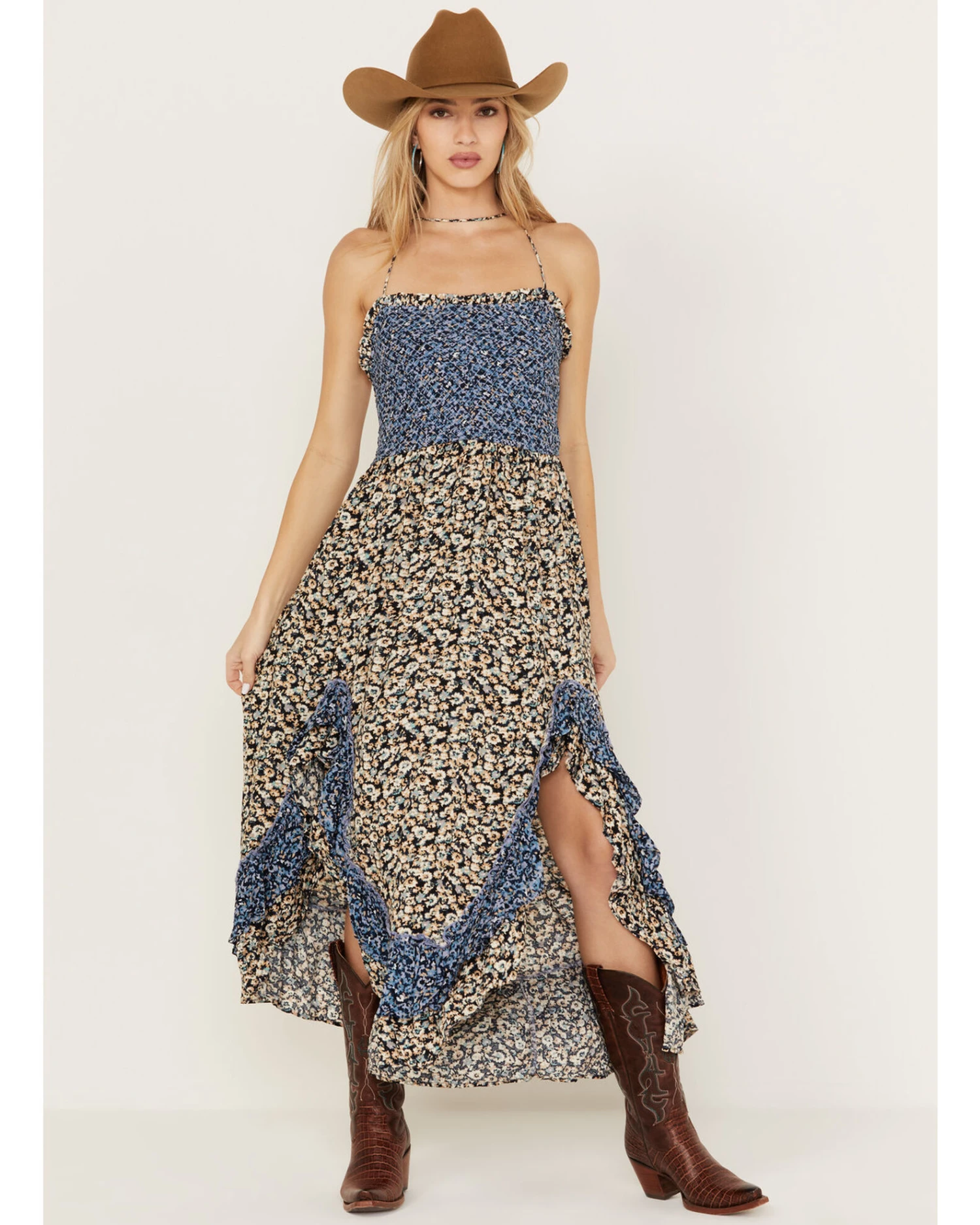 Free People Women's One I Love Floral Maxi Dress 3 Free People Women's One I Love Floral Maxi Dress