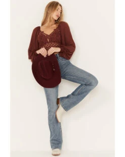 Flying Tomato Women's Forever Exquisite Woven Top