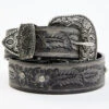 The Leathery Women's Rhinestone Snaps Leather Belt 1 The Leathery Women's Rhinestone Snaps Leather Belt -Ladies Western Cowboy 2000388727 001 P1