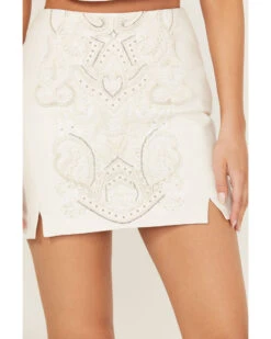 Wonderwest Women's Soutache Mini Skirt 8 Wonderwest Women's Soutache Mini Skirt -Ladies Western Cowboy 2000389178 100 P3