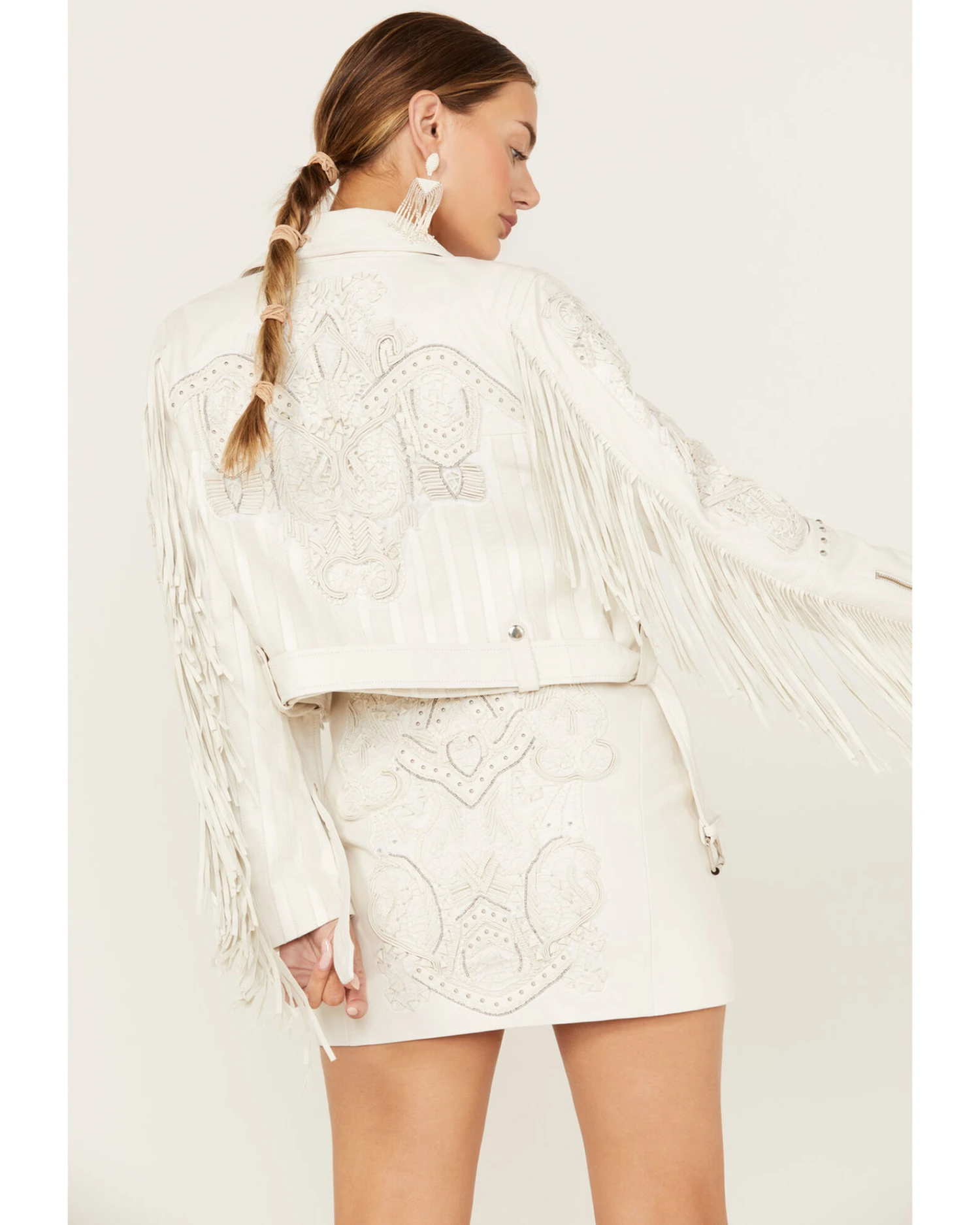 Wonderwest Women's Soutache Moto Jacket 6 Wonderwest Women's Soutache Moto Jacket - Image 4