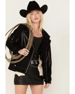 Boot Barn X Understated Leather Women's Sunburst Leather Jacket