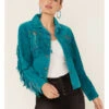 Scully Fringe & Beaded Boar Suede Leather Jacket 1 Scully Fringe & Beaded Boar Suede Leather Jacket -Ladies Western Cowboy 225958 64 P1