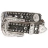 Blazin Roxx Black Tooled Concho Belt 2 Blazin Roxx Black Tooled Concho Belt -Ladies Western Cowboy 258J27 89 P1