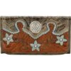 AW Desert Wildflower Tri-Fold Wallet 2 AW Desert Wildflower Tri-Fold Wallet -Ladies Western Cowboy 258P39 41 P1