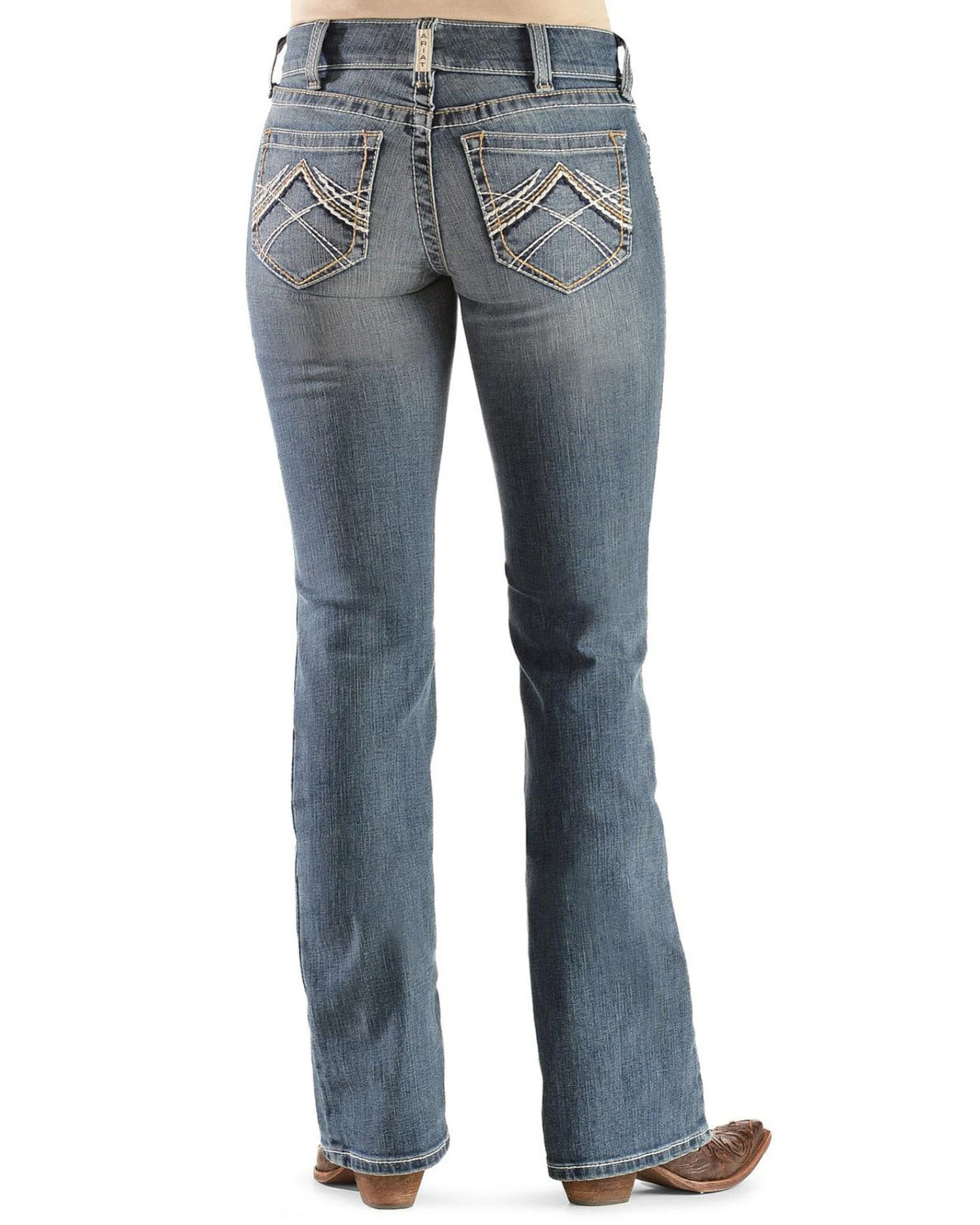 Ariat Women's Rainstorm Boot Cut Riding Jeans 4 Ariat Women's Rainstorm Boot Cut Riding Jeans - Image 2