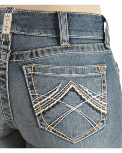 Ariat Women's Rainstorm Boot Cut Riding Jeans 10 Ariat Women's Rainstorm Boot Cut Riding Jeans -Ladies Western Cowboy 350C22 N9 D1